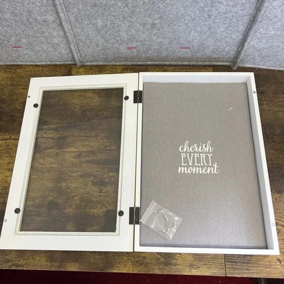 Cherish Every Moment Shadow Box With Pins - Picture 2 of 8